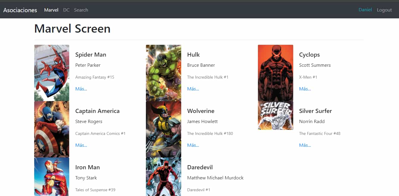 Image Heroes App